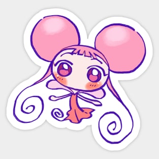 kawaii pink baby fairy dodo / ojamajo magical doremi anime Sticker